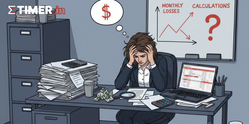 Small businesses lose money every month due to payroll mistakes